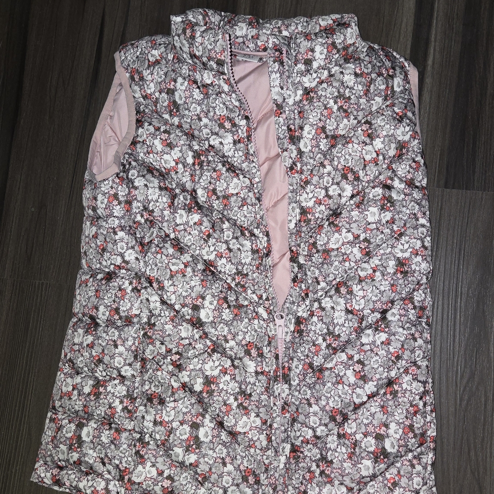 Gap Kids Floral Puffer Vest